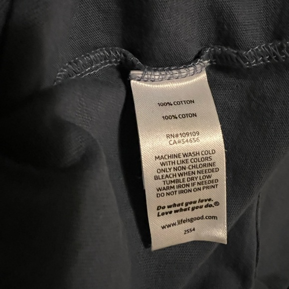 Life Is Good Child Unisex Navy Blue Happy FryDay Graphic Tee, XXL - Picture 4 of 7